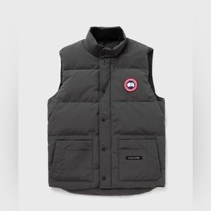 BRAND NEW Grey Canada Goose Men’s Vest LARGE